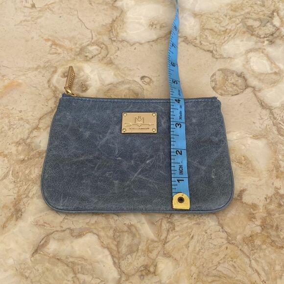 Rebecca Minkoff Cory Leather Zippered Key Chain Pouch Wallet - Picture 11 of 11